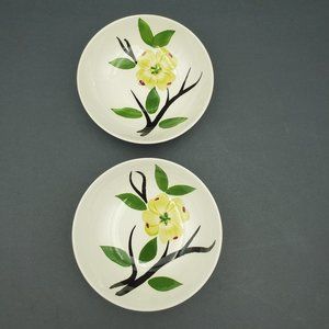 Joni China Dixie Dogwood Fruit Dessert Sauce Berry Bowls